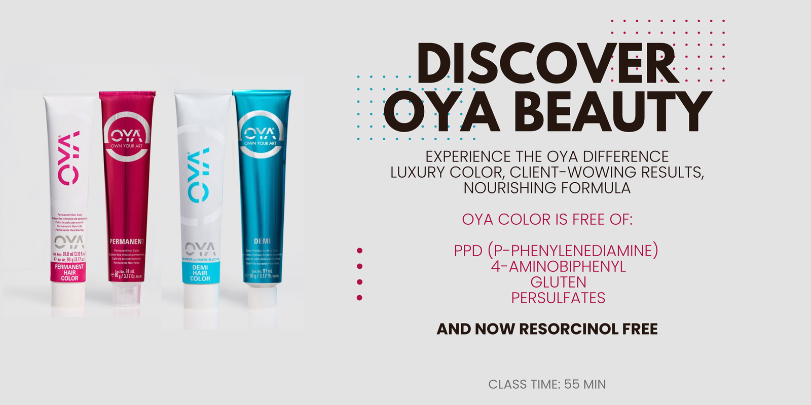 ONLINE: Discover OYA Beauty w/ VICKIE DRESSEL | October 8th