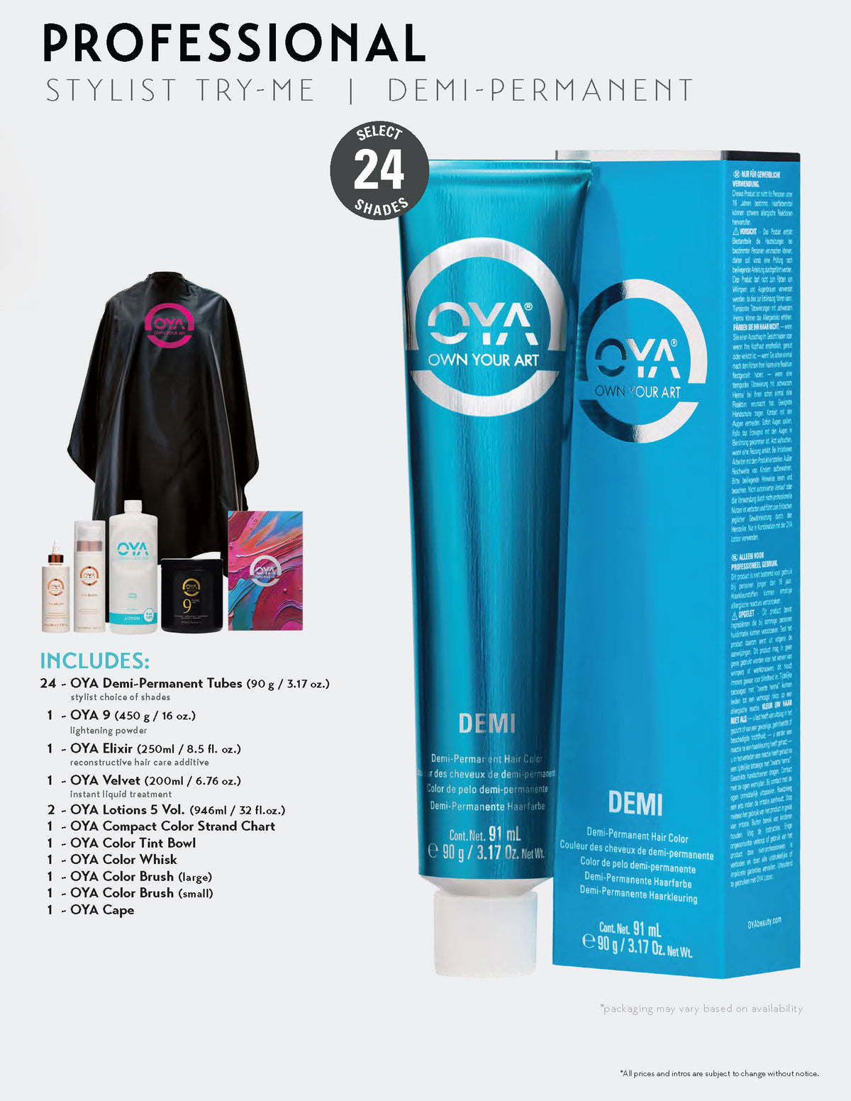 2026/2027 Professional Stylist Try-Me | Demi-Permanent