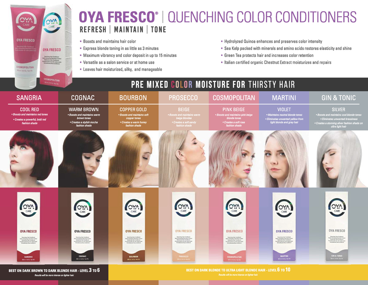 OYA Fresco Quenching Color Conditioner - Gin &amp; Tonic (200ml / 6.9 fl.oz.)