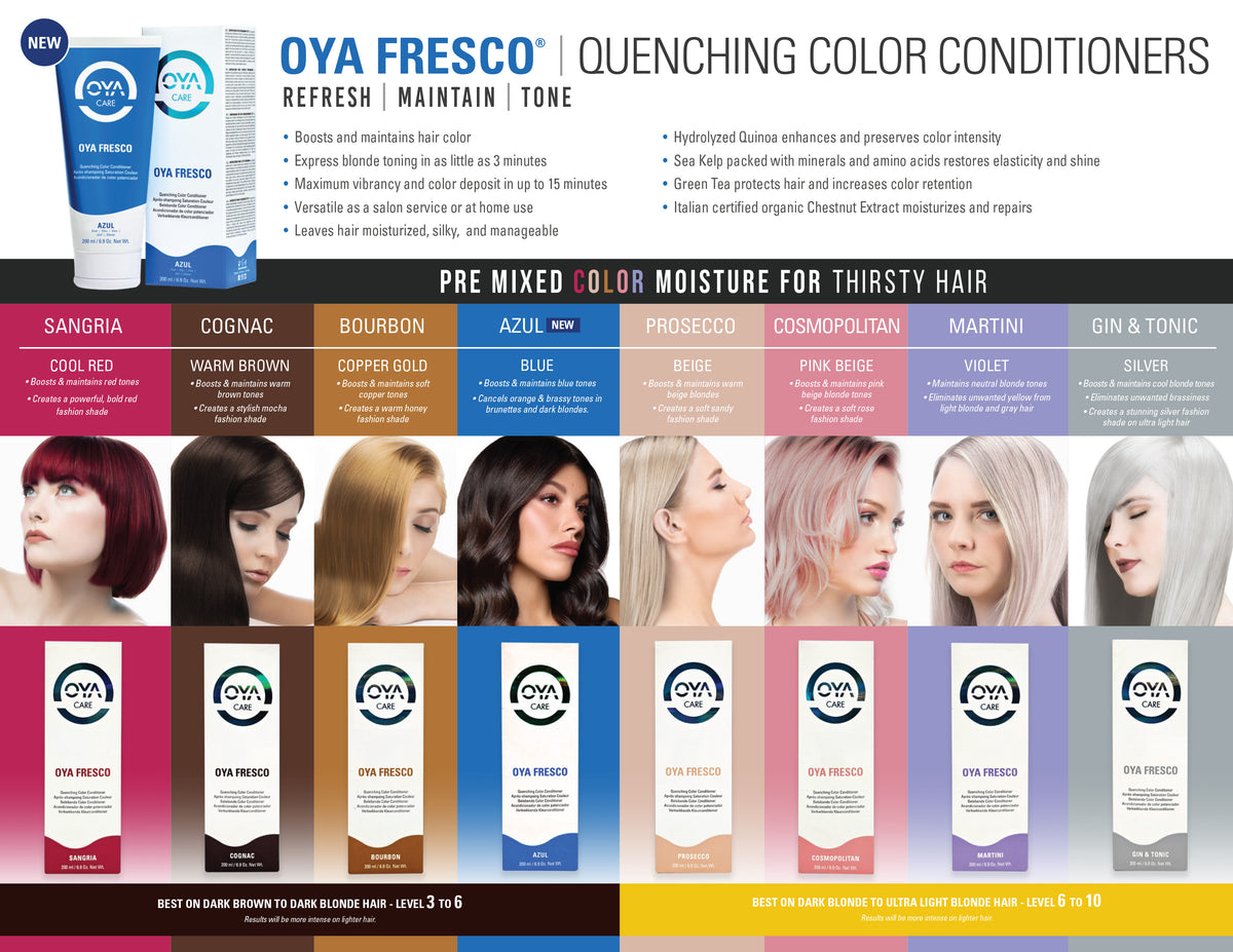 OYA Fresco Quenching Color Conditioner - Cognac (200ml / 6.9 fl.oz.)
