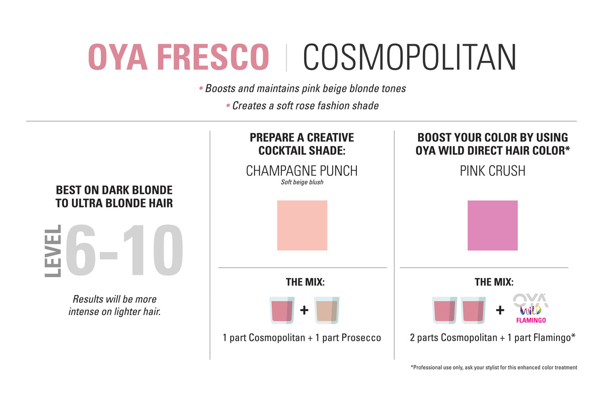 OYA Fresco Quenching Color Conditioner - Cosmopolitan (200ml / 6.9 fl.oz.)