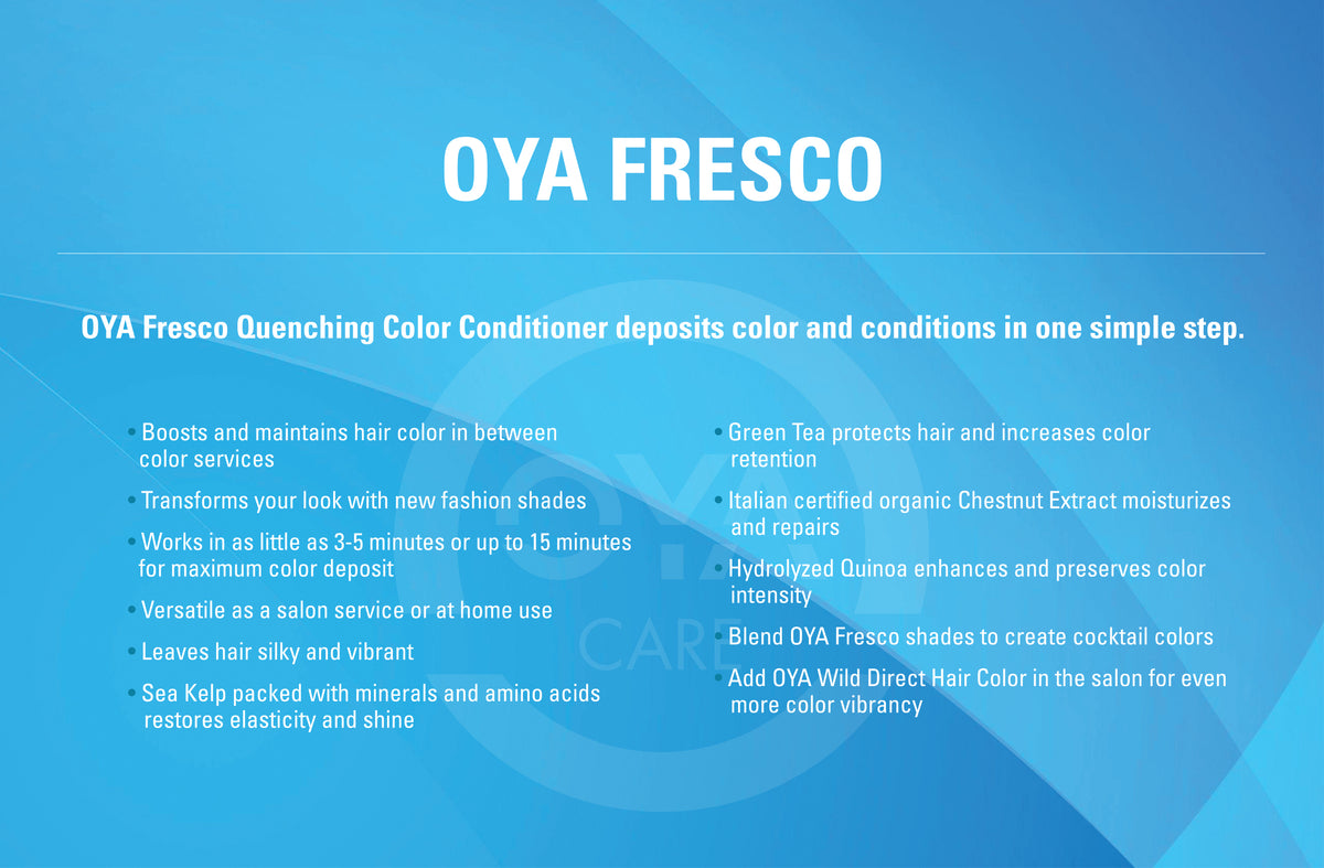 OYA Fresco Quenching Color Conditioner - Gin &amp; Tonic (200ml / 6.9 fl.oz.)